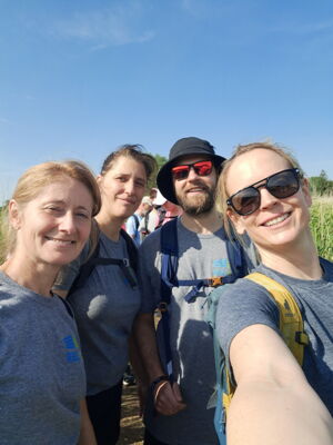 Das teilnehmende Schulteam