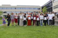 Gruppenbild Abschluss FFachoberschule Gesundheit und Soziales/Gestaltung 2025