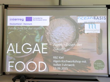 Präsentation Algen Essen der Zukunft