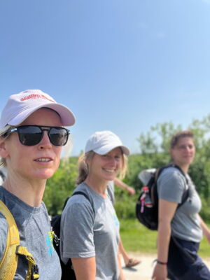 Das Marschteam des RBZ am Schützenpark